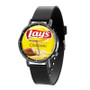 Lay s Classic Quartz Watch Black Plastic With Gift Box