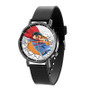 Superman Lego Quartz Watch Black Plastic With Gift Box