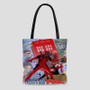 Doctor Who Deadpool Tote Bag AOP With Cotton Handle