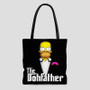 Homer Simpson Godfather Tote Bag AOP With Cotton Handle