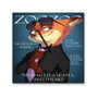 Judy and Nick Cover Models Zootopia Wall Clock Square Wooden Silent Scaleless Black Pointers