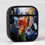 Zootopia With Phone Custom AirPods Case Cover Sublimation Hard Durable Plastic Glossy