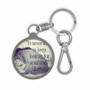 Eeyore Winnie The Pooh Quotes Custom Keyring Tag Keychain Acrylic With TPU Cover