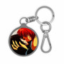 Yukishiro Tomoe and Himura Kenshin Samurai X Custom Keyring Tag Keychain Acrylic With TPU Cover