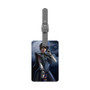 Bayonetta Custom Polyester Saffiano Rectangle White Luggage Tag Card Insert