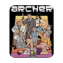 Sterling Archer Custom Mouse Pad Gaming Rubber Backing