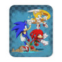Team Sonic The Hedgehog Custom Mouse Pad Gaming Rubber Backing