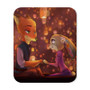 Zootopia as Tangled Disney Custom Mouse Pad Gaming Rubber Backing