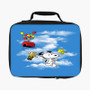 Snoopy The Peanuts Up Custom Lunch Bag Fully Lined and Insulated for Adult and Kids