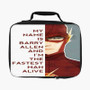 The Flash Quotes Custom Lunch Bag Fully Lined and Insulated for Adult and Kids