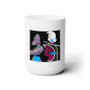 Beerus and Whis Dragon Ball Super Custom White Ceramic Mug 15oz Sublimation BPA Free