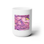 Cat Cheshire Alice in Wonderland Custom White Ceramic Mug 15oz Sublimation BPA Free