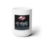 Ghostbusters Movie Custom White Ceramic Mug 15oz Sublimation BPA Free