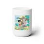 Mowgli and Baloo The Jungle Book Custom White Ceramic Mug 15oz Sublimation BPA Free