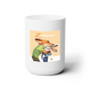 Nick and Judy Zootopia Custom White Ceramic Mug 15oz Sublimation BPA Free
