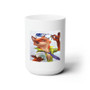 Nick Wilde Zootopia Starbucks Coffee Custom White Ceramic Mug 15oz Sublimation BPA Free