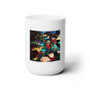 The Team Young Justice Custom White Ceramic Mug 15oz Sublimation BPA Free