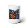 Young Justice Superhero Custom White Ceramic Mug 15oz Sublimation BPA Free