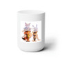 Zootopia Quotes Custom White Ceramic Mug 15oz Sublimation BPA Free