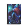 Bard League of Legends Custom PU Faux Leather Passport Cover Wallet Black Holders Luggage Travel