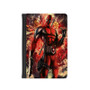 Deadpool Marvel Superhero Custom PU Faux Leather Passport Cover Wallet Black Holders Luggage Travel