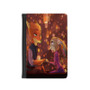 Zootopia as Tangled Disney Custom PU Faux Leather Passport Cover Wallet Black Holders Luggage Travel