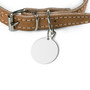 Round Pet Tag Coated Solid Metal