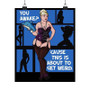 Archer Quotes Custom Silky Poster Satin Art Print Wall Home Decor