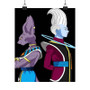 Beerus and Whis Dragon Ball Super Custom Silky Poster Satin Art Print Wall Home Decor