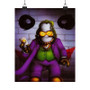 Simpsons Joker Custom Silky Poster Satin Art Print Wall Home Decor