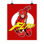 The Flash Comic Custom Silky Poster Satin Art Print Wall Home Decor