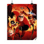 The Incredibles Art Custom Silky Poster Satin Art Print Wall Home Decor