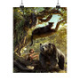 The Jungle Book Movie Custom Silky Poster Satin Art Print Wall Home Decor