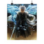 T shir Hitsugaya Bleach Custom Silky Poster Satin Art Print Wall Home Decor