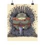 Totoro Umbrella Game of Thrones Custom Silky Poster Satin Art Print Wall Home Decor