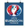 UEFA EURO France 2016 Custom Silky Poster Satin Art Print Wall Home Decor