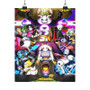 Undertale All Characters Custom Silky Poster Satin Art Print Wall Home Decor