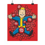 Vault Boy Nuka Cola Custom Silky Poster Satin Art Print Wall Home Decor