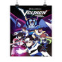 Voltron Legendary Defender Product Custom Silky Poster Satin Art Print Wall Home Decor