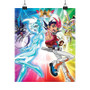 Yu Gi Oh Zexal Custom Silky Poster Satin Art Print Wall Home Decor