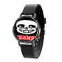 Sans Undertale Face Custom Quartz Watch Black Plastic With Gift Box