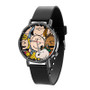 The Peanuts Gang Custom Quartz Watch Black Plastic With Gift Box