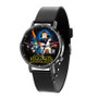 This Phineas and Ferb Star Wars Custom Quartz Watch Black Plastic With Gift Box