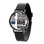 Tina Belcher I am Not Zombiephile Custom Quartz Watch Black Plastic With Gift Box