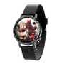 Wade Harley Deadpool Harley Quinn Custom Quartz Watch Black Plastic With Gift Box