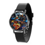 Young Justice Superhero Custom Quartz Watch Black Plastic With Gift Box