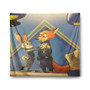 Disney Zootopia Police Custom Tapestry Polyester Indoor Wall Home Decor