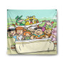 The Flinstones Family Custom Tapestry Polyester Indoor Wall Home Decor