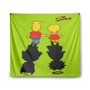 The Simpsons Shadows Custom Tapestry Polyester Indoor Wall Home Decor