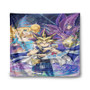 Yu Gi Oh Duel Monster Dark Magician Custom Tapestry Polyester Indoor Wall Home Decor